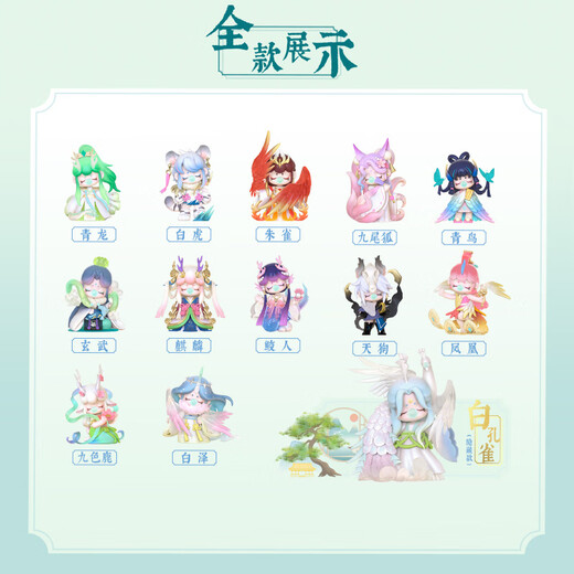 Rolife Nanci Dongfang Lingrui Trendy Blind Box Toy Official Figure Girl Birthday New Year Gift Whole Box