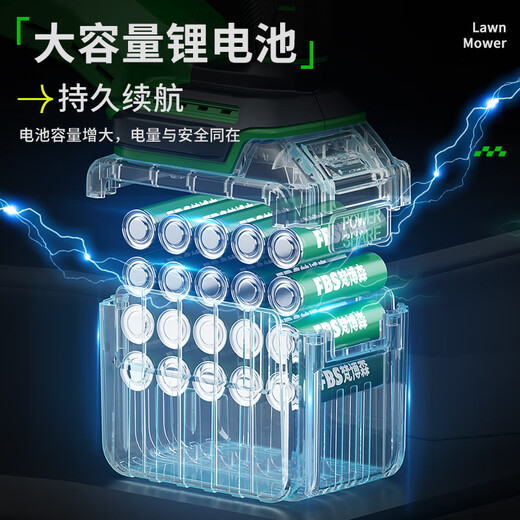 无刷电动割草机充电式小型家用除草锂电草坪大功率新型打草机神器 5580W 无刷极速款割草王1098TV7