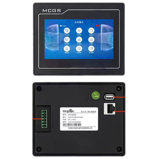 Kunlun Tongtai industrial touch screen MCGS 4.3-inch TPC4013Ei version 485/232 with network port small space industrial control intelligent dedicated