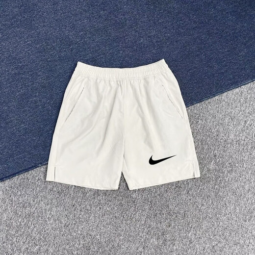 NBA VIBE-NIKE夏季薄款冰丝运动短裤男士梭织速干宽松休闲健身训练篮球四 【白色】983-粉 S