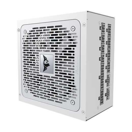 Huntkey MVP P850 white platinum 850W power supply (ATX3.1/80PLUS platinum full model/native PCIe5.1/fan start/stop/delayed cooling)