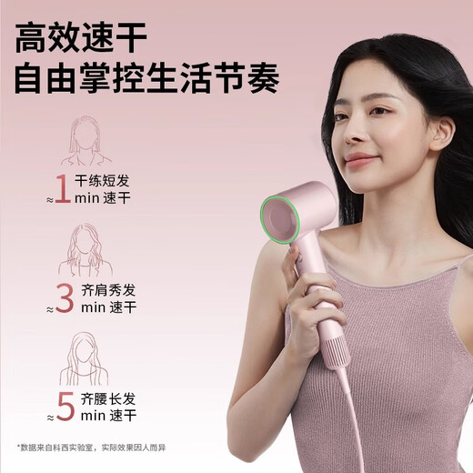 KEHEAL Kesi high-speed hair dryer household 3.7 billion water light plasma household negative ions do not hurt power generation hair dryer quick dry hair care portable hair dryer gift home appliances national subsidies