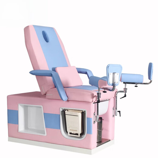 Elektrische gynäkologische Untersuchungsbettbeschränkung Zentrum Pflegebett postpartale Reparatur Gynäkologischer Untersuchungsbett Schönheitssalon Privates Bett 6626 Pink Pink Three Motor Model Offizieller Standard