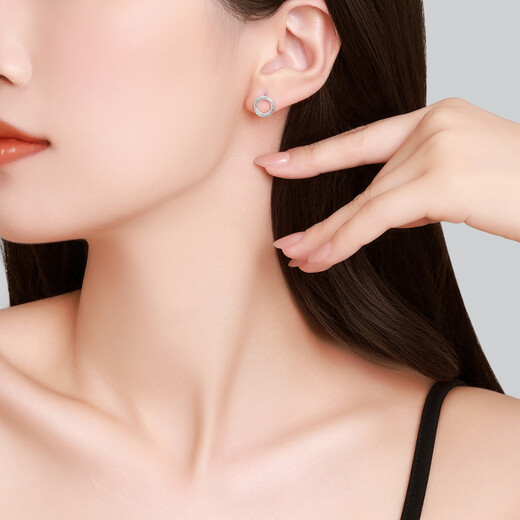 Chao Acer PT950 Platinum Earrings Girls Birthday Gift Price Platinum EEP40000540 About 1.9g