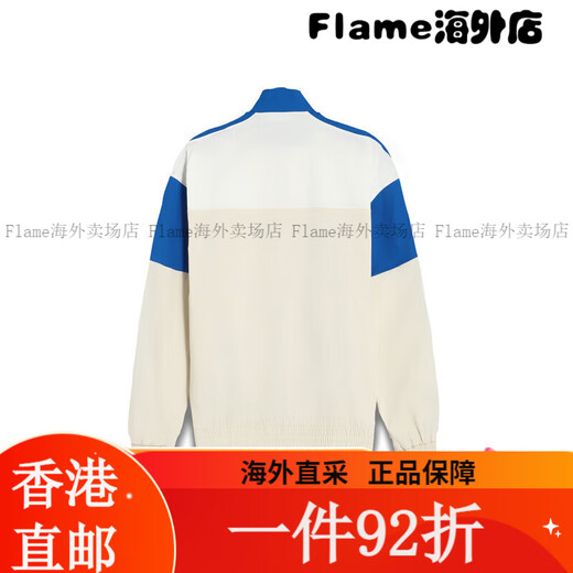 彪马（PUMA）赛车风宽松夹克外套男女复古运动风上衣633643 雪白色-87 白-02 XS(165/88A) 均码