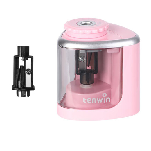 
Astronomy; TEN-WINtenwin electric pencil sharpener creative mushroom head children's stationery semi-automatic pen cutting machine Blue TW8005 - English tenwin