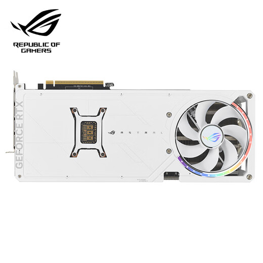 ASUS (ASUS) blanc ROG ASTRAL Night God GeForce RTX 5080 O16G BLANC carte graphique de jeu e-sports