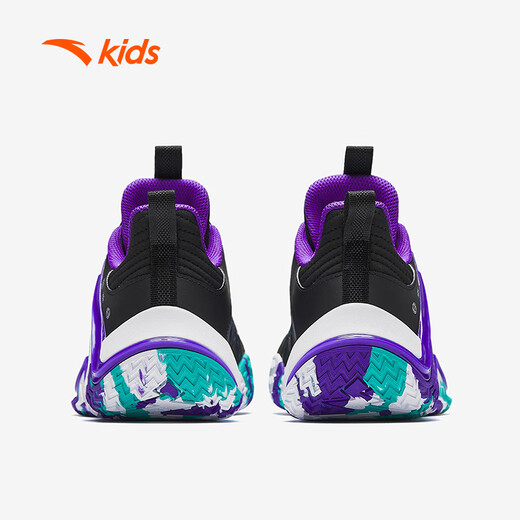 ANTA children's sports shoes for boys 2026 spring wear-resistant practical cushioning knob reverse scale basketball shoes A12511108J