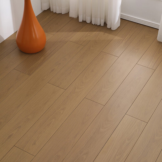 Pure solid wood flooring manufacturer direct sales oak disc beans teak log imported light luxury home decoration environmentally friendly bedroom BKX-9901 1