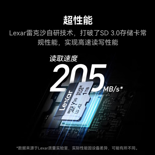 雷克沙TF卡1t内存卡512g大疆无人机运动相机/影石gopro存储卡256G 无人机 运动相机 256G 4k
