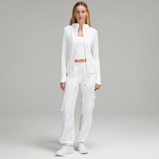 Lululemon丨Define Women's Sports Hooded Jacket *Nulu LW3HJJS Jacket White (LW3HWBS) S /6