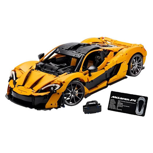 LEGO (LEGO) RACING MCLAREN P1 Flaggschiff -Bausteine 3893pcs421722025 Neues Modell McLaren P1