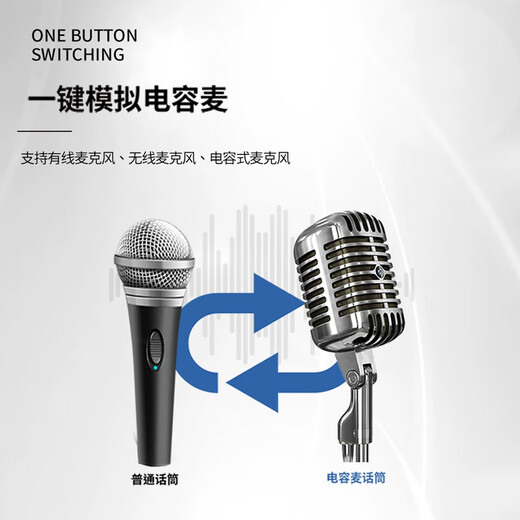 Music Knight MA60III outdoor rechargeable blowpipe guitar playing and singing sound card Bluetooth live broadcast internal recording box MA60III (green)