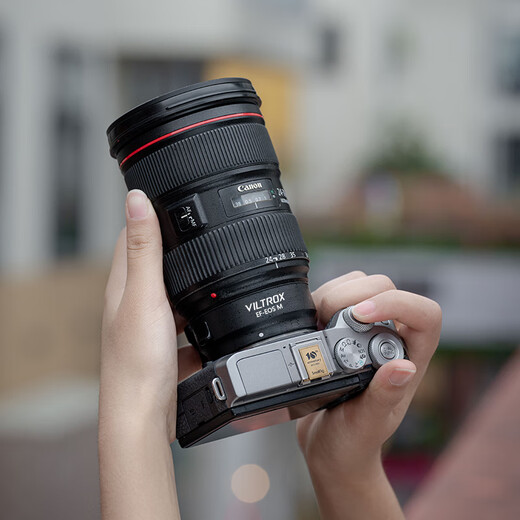 Vitrox EF-EOSM adapter ring Canon M50 M3 M100 M6 second generation mirrorless camera to EF SLR lens small spittoon adapter autofocus Canon M mount suitable for EF-EOS M