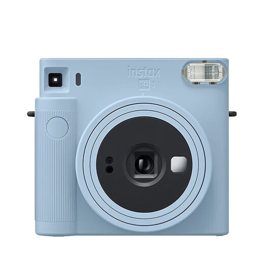 FUJIFILM instax SQUARE SQ1/SQ40 Polaroid, square composition, square photo paper SQ1 Glacier Blue official standard package 2 (official standard + 20 pieces of photo paper)