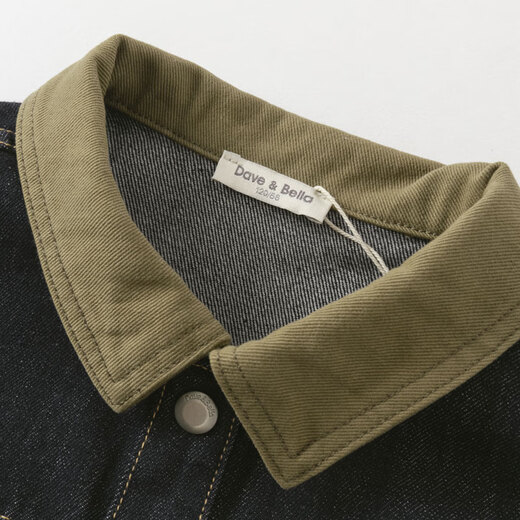 David Bella shopping mall same style children's jacket boys' denim tops big children's autumn jackets