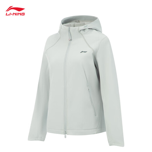 
Li Ning adds velvet warm water-resistant sports windbreaker for women 2025 autumn and winter fashion sports jacket AFDVE78