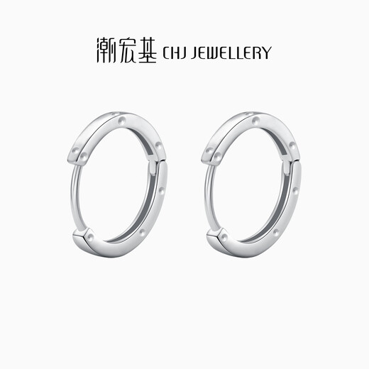Trendy Acer Minimalist Platinum Earrings Women's Earrings for Girlfriend's Birthday Gift Priced at RMB 100 per piece Single Model Approximately 0.8g