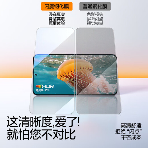 Flash magic bare screen touch for IQOO z10turbo pro tempered film VIVOz10turbo+ mobile phone film universal high-definition anti-explosion anti-fingerprint mobile phone protective film 2 pieces enhanced ultra-clear film | anti-fall and anti-explosion + film artifact Z10Turbo/ pro /pro + universal