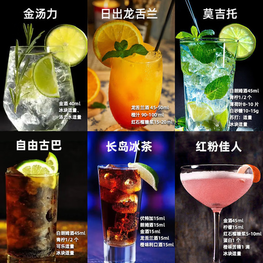 El juego de bebidas de Ou Shuai, vea el juego de vino de la base de cócteles, ginebra de ron de ron de vodka, vino base importado, vea la versión de Chivas, vea el mañana (Dé la herramienta de bebidas)