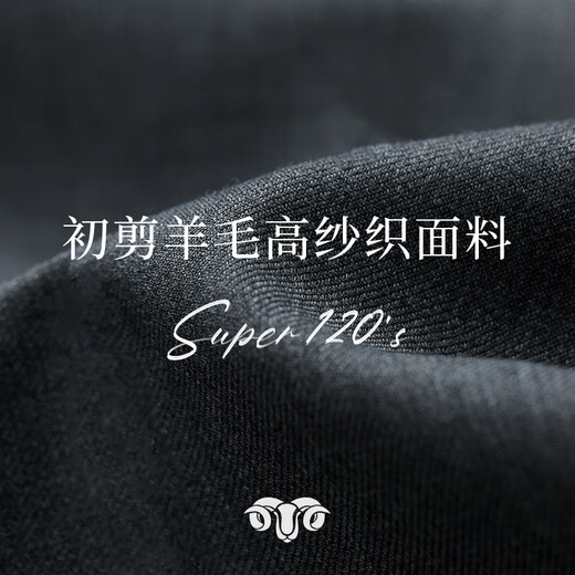 Guillaume de Mons Men's Suit Wool Gray Business Professional Formal Wear Groom Wedding Slim Suit Suit 2025 Spring and Summer Elegant Gray Single Suit Top 44