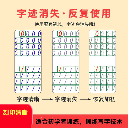 
Cross-border full English groove copybook children's pen control training early education enlightenment writing stickers baby enlightenment writing book Random 2 books - English groove beginner copybook Cross-border full English groove copybook children's pen control training