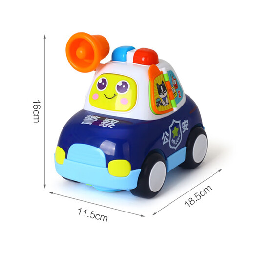 Huile toys Justice Police Car Children's Early Education Music Engineering Car Toys Baby Gift Huile toys Police Car HD698