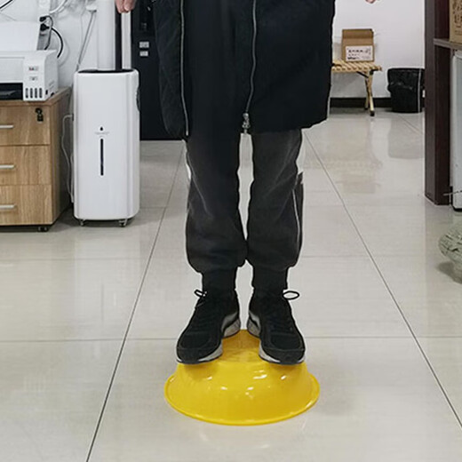 早行客黄脸盆内务洗漱用具防摔塑料脸盆黄色脸盆