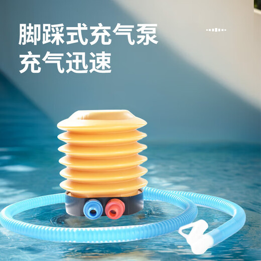 Foot-operated inflatable pump, yoga ball, balloon inflatable accessories, portable inflatable fitness ball, swimming ring inflator, 1 pc
