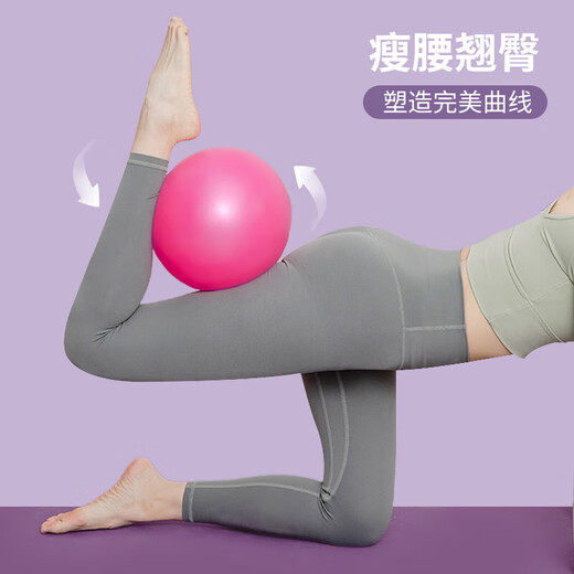 Pilates ball 25cm, essential for fitness and yoga exercises, light purple Pilates ball 25cm