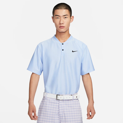 NIKE/耐克 高尔夫polo 老虎伍兹服装黑色短袖t恤男子golf速干运动 CU9793-100 M