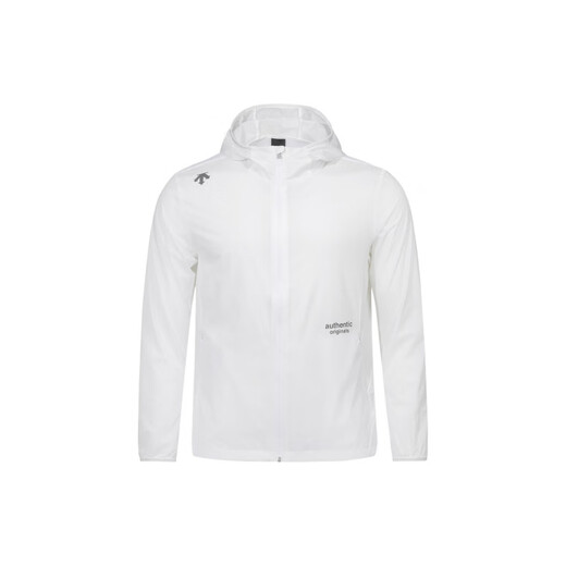 DESCENTE HEUT-UN AUTRÉE Authentic Series Outdoor Sun Protection Skin Veste Logo Veste imprimée Veste hommes et femmes noires 100