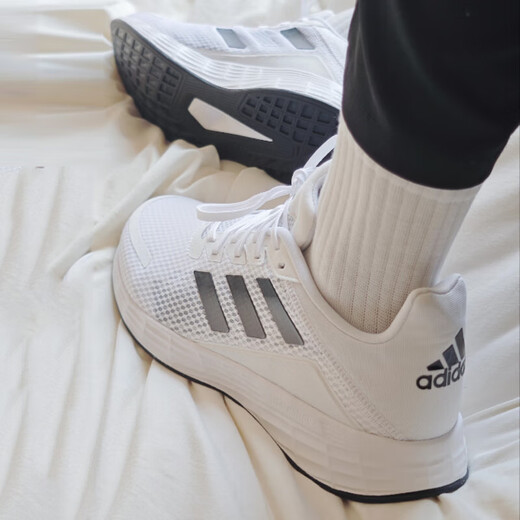 
Adidas men's shoes women's shoes running shoes 2025 new summer GAME SPEC 2 tennis sneakers mesh casual shoes JQ9715 white black 38