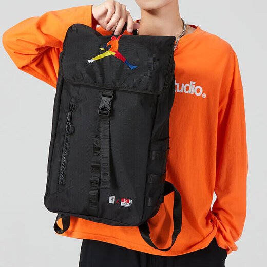 Nike (Nike) Rucksack für Männer und Frauen, trendige und modische große Kapazität im Freien für Reisetaschen Sport und Freizeit-Rucksack Schoolbag JD2143027GS-001 Misc