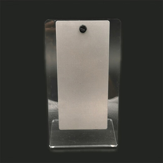 ISO9227CR4盐雾参比试样标准片冷轧钢实验质量损失片比对试验 一包10片  带挂孔 含13%专票