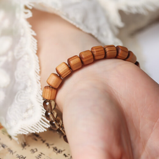 Mubozen | 8*8 Thuja Wenwan Bracelet Bracelet Birthday Gift for Men and Women Valentine's Day Gift Mubozen 8*8mm
