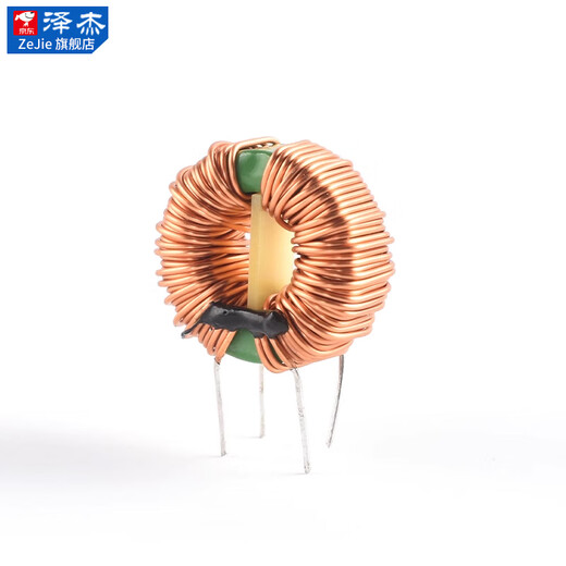 Zejie common mode inductor 470uH2.2/5/10/20/30mH magnetic ring plug-in ring power filter EMC inductor coil 18*10*7-30MH-0.7 line 4A No Specifications