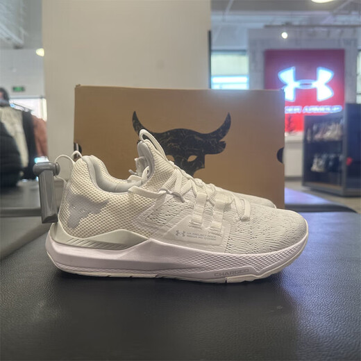 Under Armor Johnson Bullhead Men's and Women's Fitness Sports Comprehensive Training Shoes 3023006 Black 3023006-002 44.5 285mm