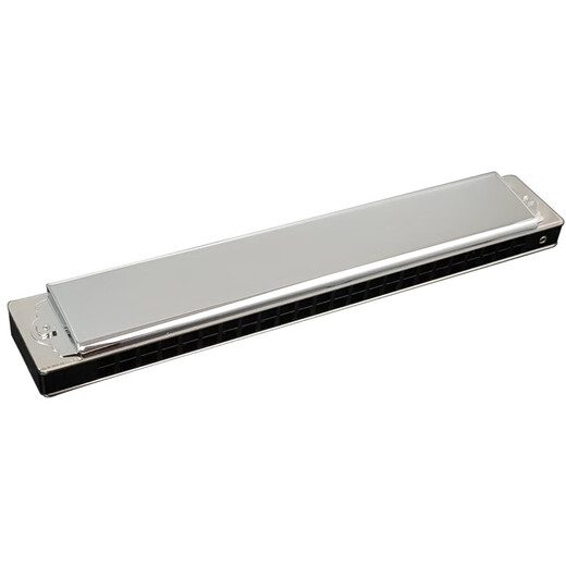 Tongbao TOMBO new 6624SPRO24 hole polyphonic harmonica C tune performance upgraded electroplating seat plate D tune