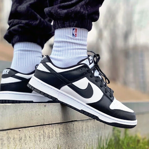 耐克（NIKE）男鞋女鞋 情侣运动鞋经典黑白熊猫DUNK防滑耐磨休闲板鞋 DD1391-100 40