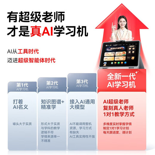 Homework Learning Machine t30/p50/T50, place an order and receive 500 subsidy, primary school to high school textbooks, simultaneous learning from famous teachers, AI teacher Galaxy large model eye protection, limited time benefit 2400 T30 8+256G
