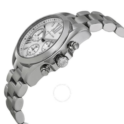 迈克.科尔斯（MICHAEL KORS）潮流女士手表Bradshaw石英表银色36mm防水100mMK6174腕表 JOM*MK6174