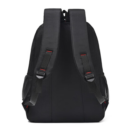 
New large capacity men's backpack business simple casual backpack travel business trip commuting student bag men's bag black