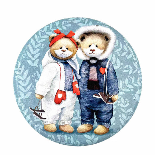 
Jenny Bear Cookies Cookies/Bear Cookies Handmade Jenny Bakery Cakes and Pastries Hong Kong Smart Bear Four Flavor Cream Cookies 32
