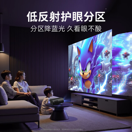 Only for 8k decoding + home installation S9 projector home home theater 8k ultra-high definition daytime 3D projector plus curtain integrated 4k projector 4k decoding projector + home installation S9 black dual microphone karaoke version + bracket