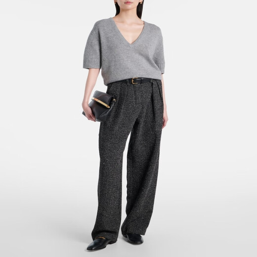 Mytheresa [chinesisches Valentinstagsgeschenk] Damenkaschmir Top P01072389 Gray XS CN 160/84