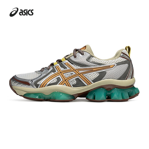 亚瑟士（asics）运动休闲鞋GEL-QUANTUM KINETIC中性1203A270-103 奶油色/紫色 40