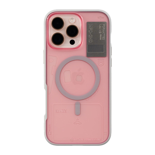 newcloth Mars shell Chinese Valentine's gift [Jacqueline Pink/Ayamiya Blue] for Apple 16 Pro Max Magnetic Full-inclusive Mobile Case Jacqueline Pink iPhone 16 Pro Max