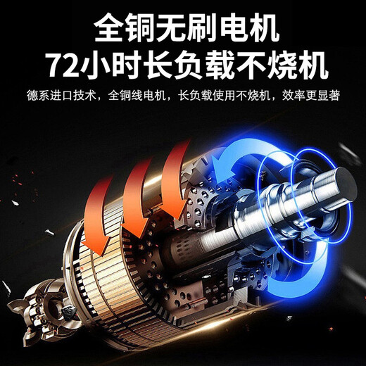 XMSJ multi-function household electric lawn mower rechargeable high-power mower lithium battery to make grass, high-end 3880W+30A lithium battery + gift bag