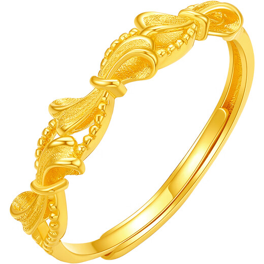 Saturday Blessing Girl's Thoughts Series Waltz Gold Ring Price A0115492 Living Mouth No. 13 Approximately 2.38g Gift
